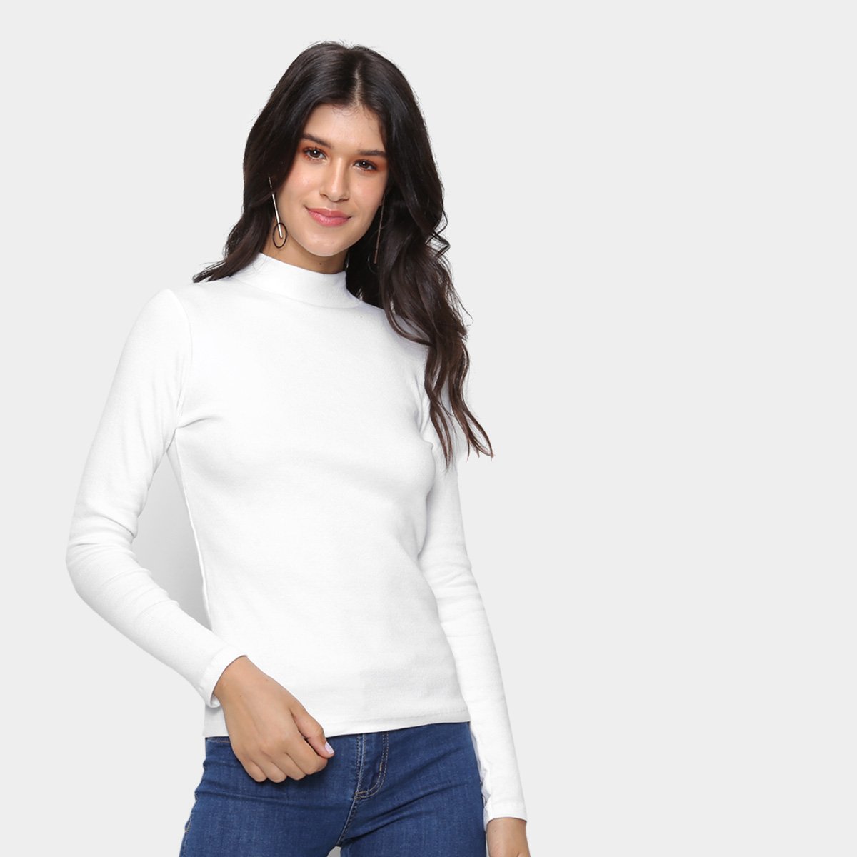 Blusa Hering Gola Alta Feminina