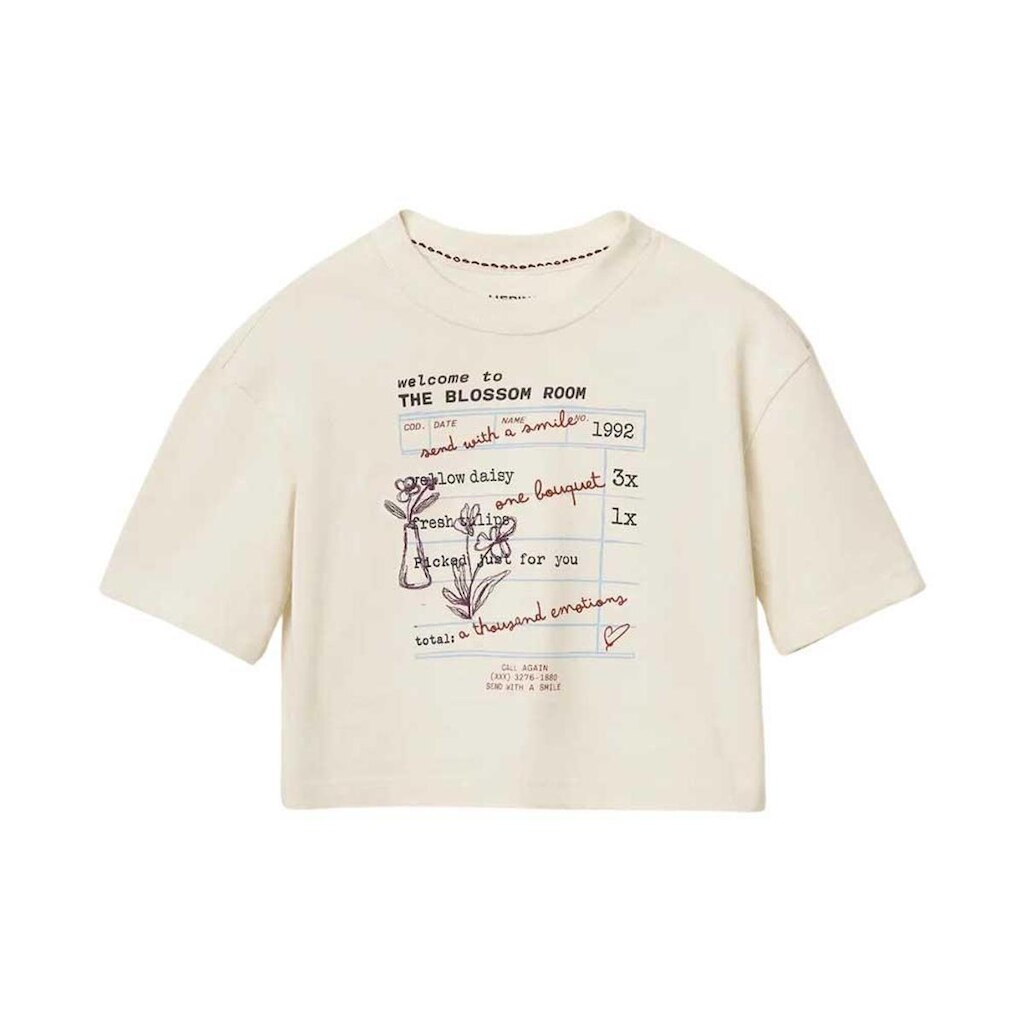 Blusa Hering Infantil Menina Box Estampada