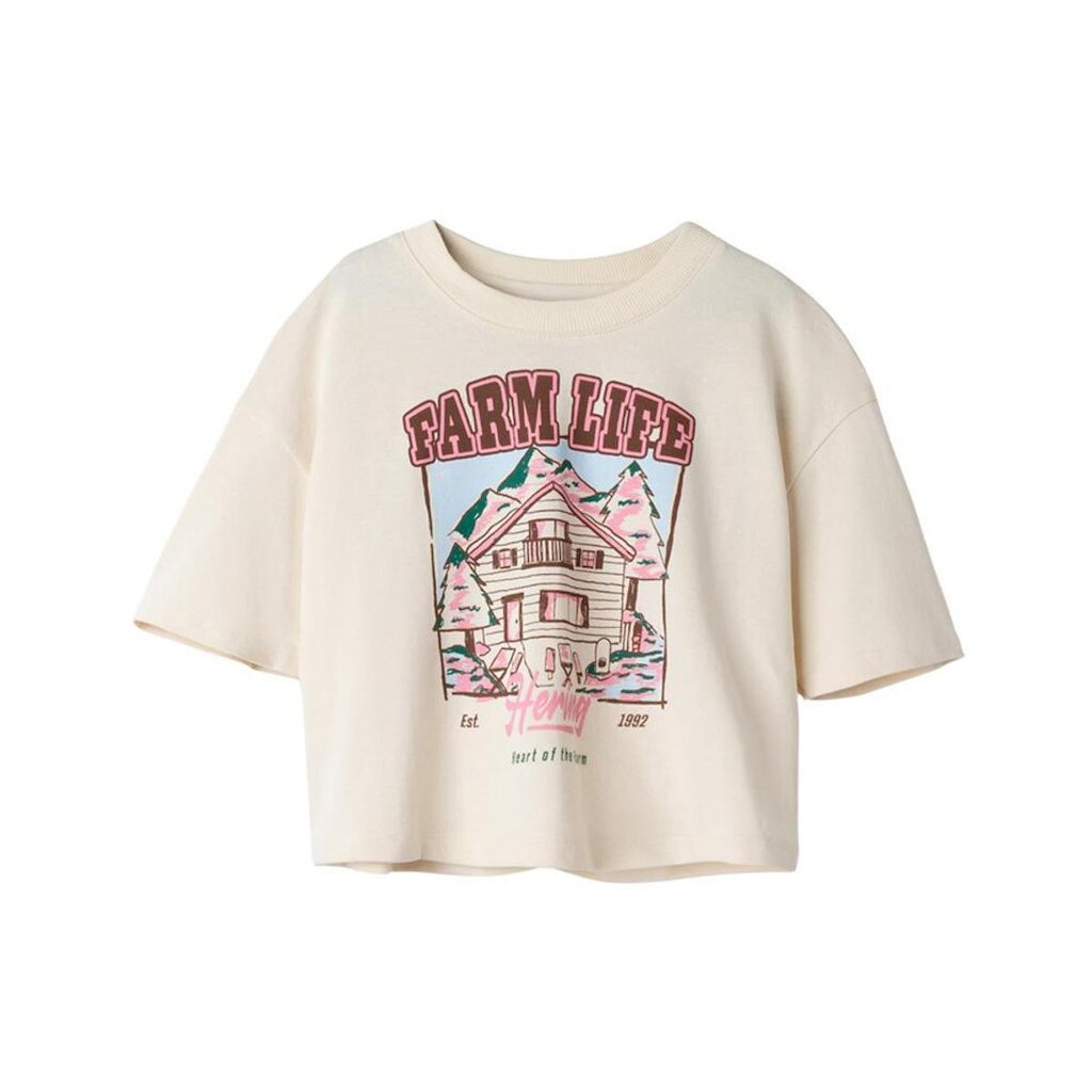 Blusa Hering Infantil Menina Box Oversized Super Cotton