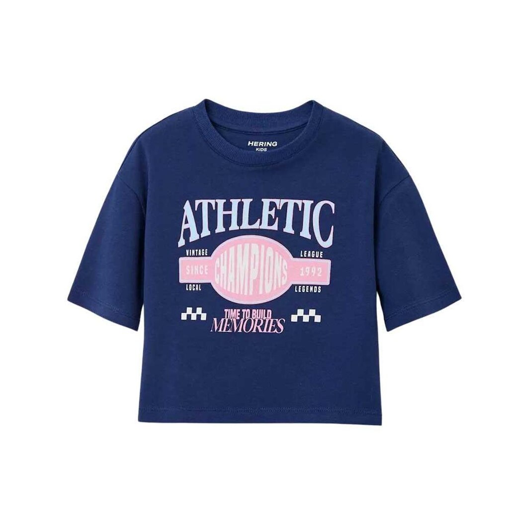 Blusa Hering Infantil Menina Box Oversized Super Cotton