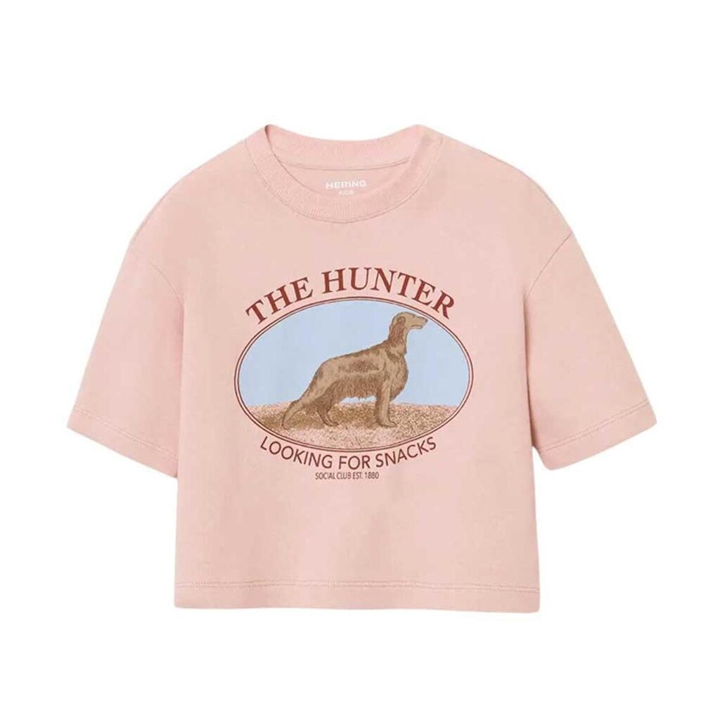 Blusa Hering Infantil Menina Box Oversized Super Cotton
