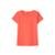 Blusa Hering Infantil Menina Com Bordado Coração - Laranja