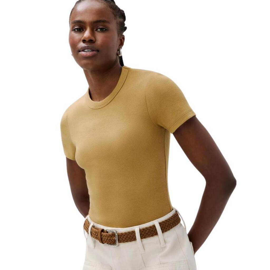 BLUSA HERING SLIM MANGA CURTA FEMININO