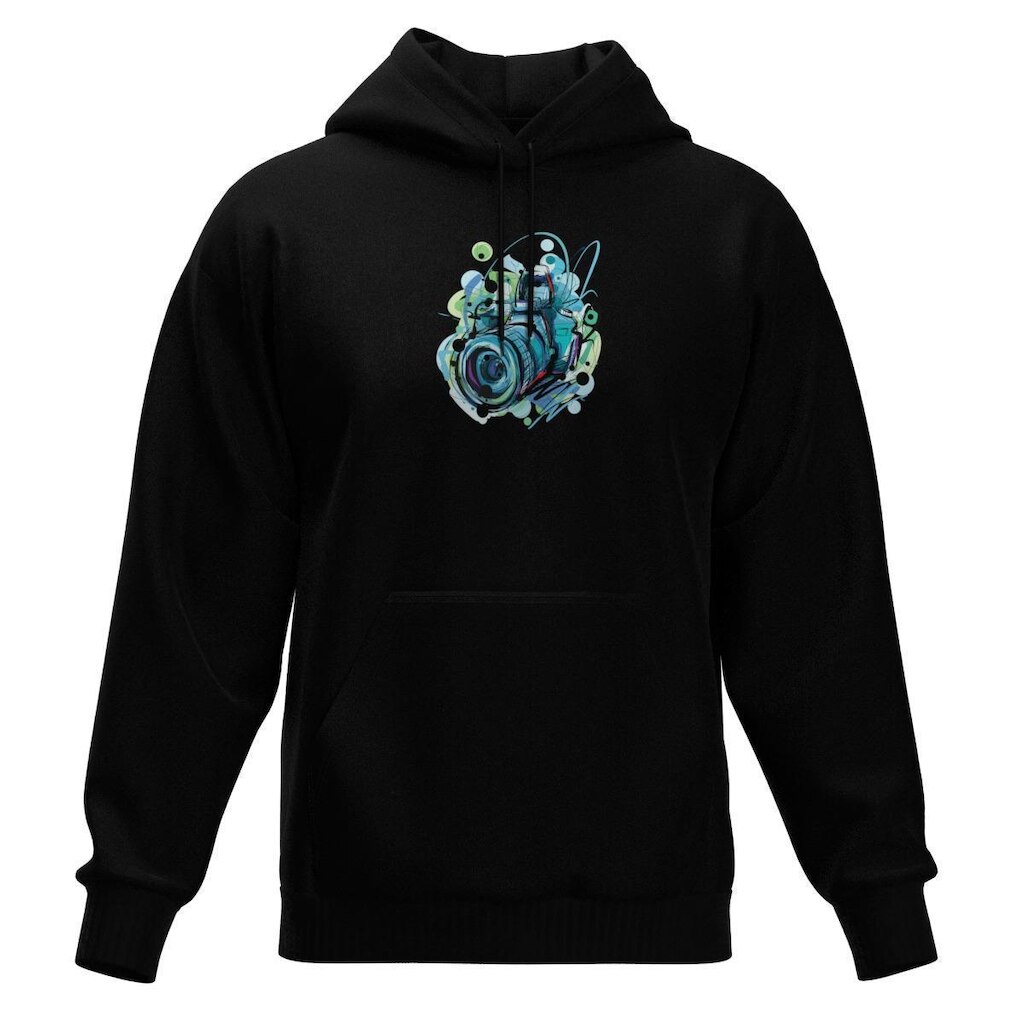 Blusa Hyve De Moletom Estampada Com Capuz Modelo Canguru
