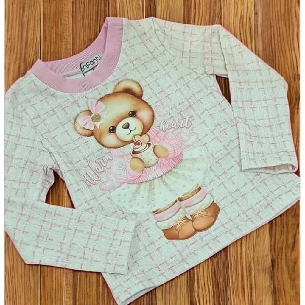 Blusa Infanti Termoskin Peluciado Menina