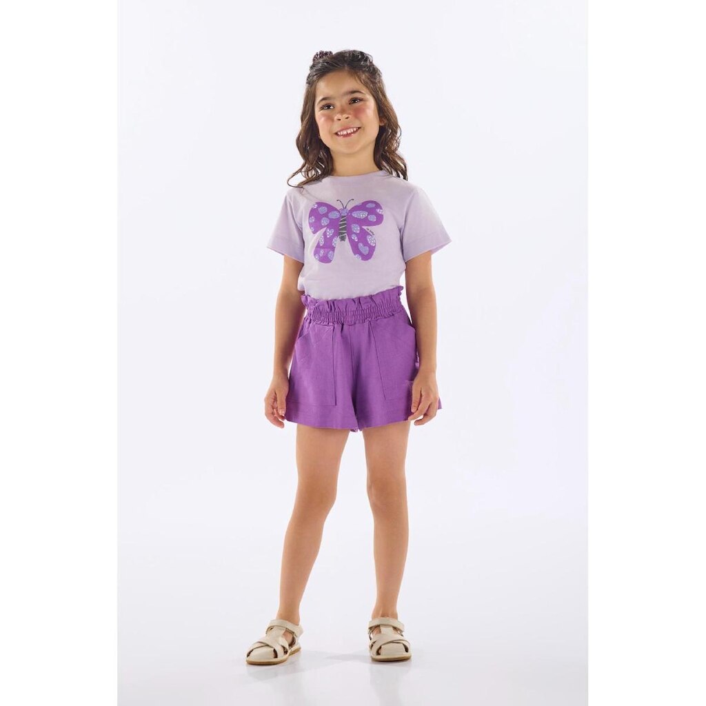 Blusa Infantil em Algodão com Strass Up Baby