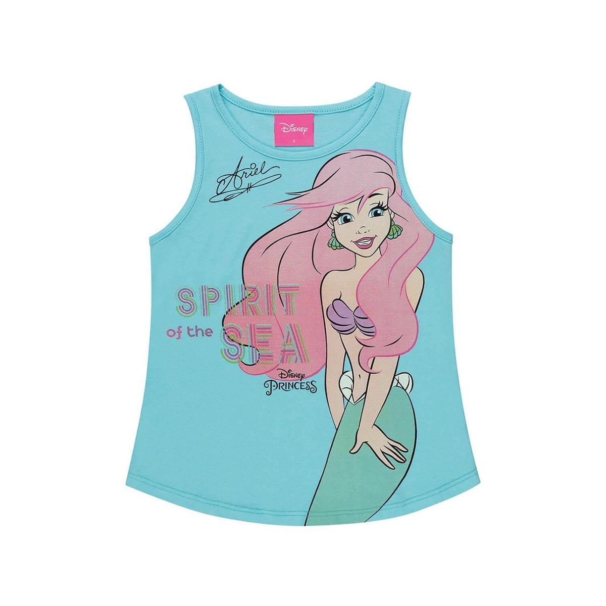 blusa infantil ariel