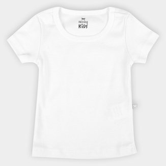 Blusa Infantil Hering Lisa Básica Feminina