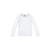 Blusa Infantil Hering Manga Longa Com Patch Feminina - Branco