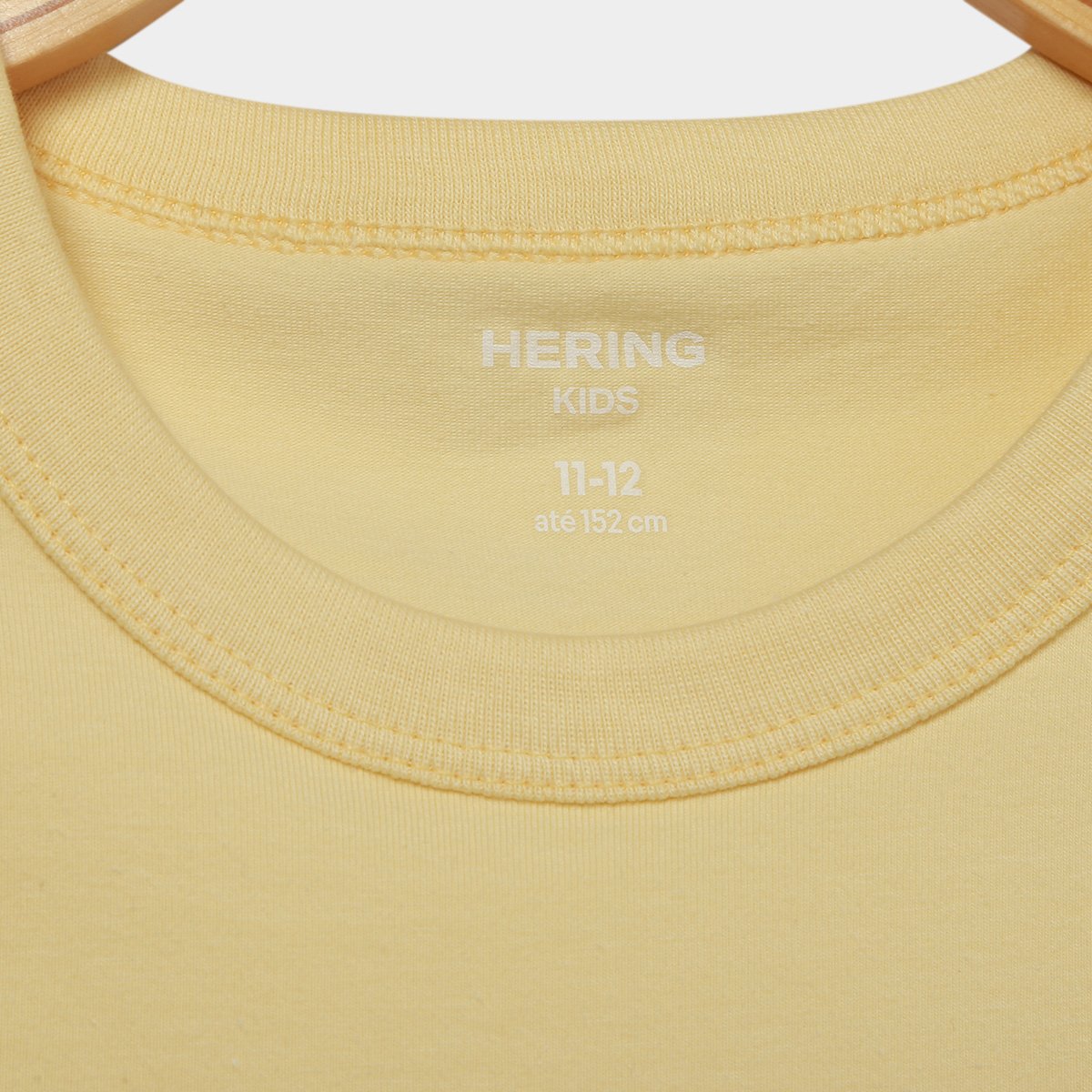 Blusa Infantil Hering Meia Malha Lisa Feminina - 2