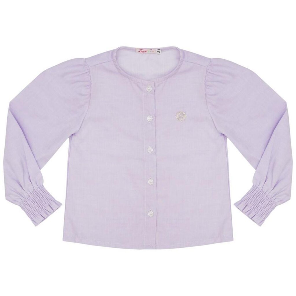 Blusa Infantil Look Jeans Bata Collor - LAVANDA - 02
