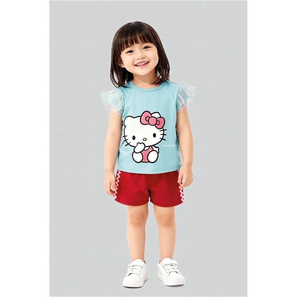 Blusa infantil menina Hello Kitty Brandili