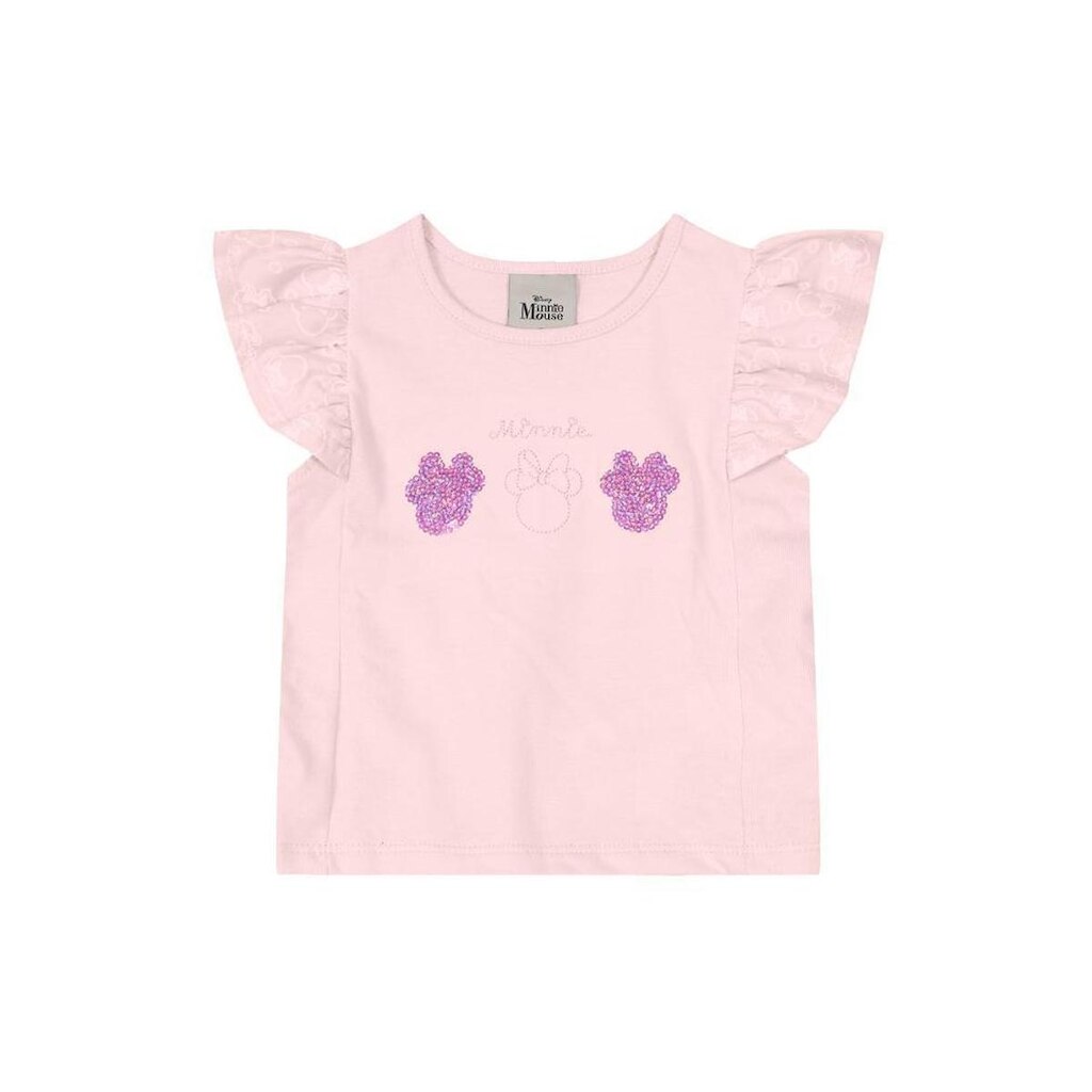 Blusa infantil menina Minnie Mouse em malha Brandili