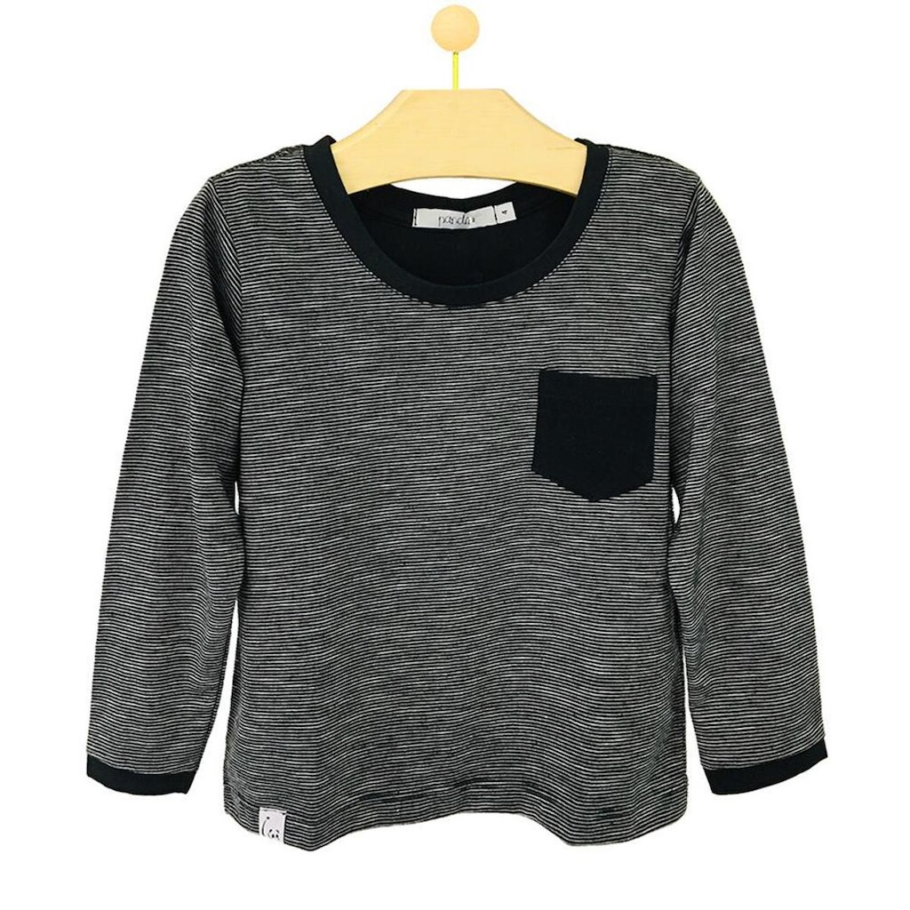Blusa Infantil Pandi Comprida Listrada Masculino
