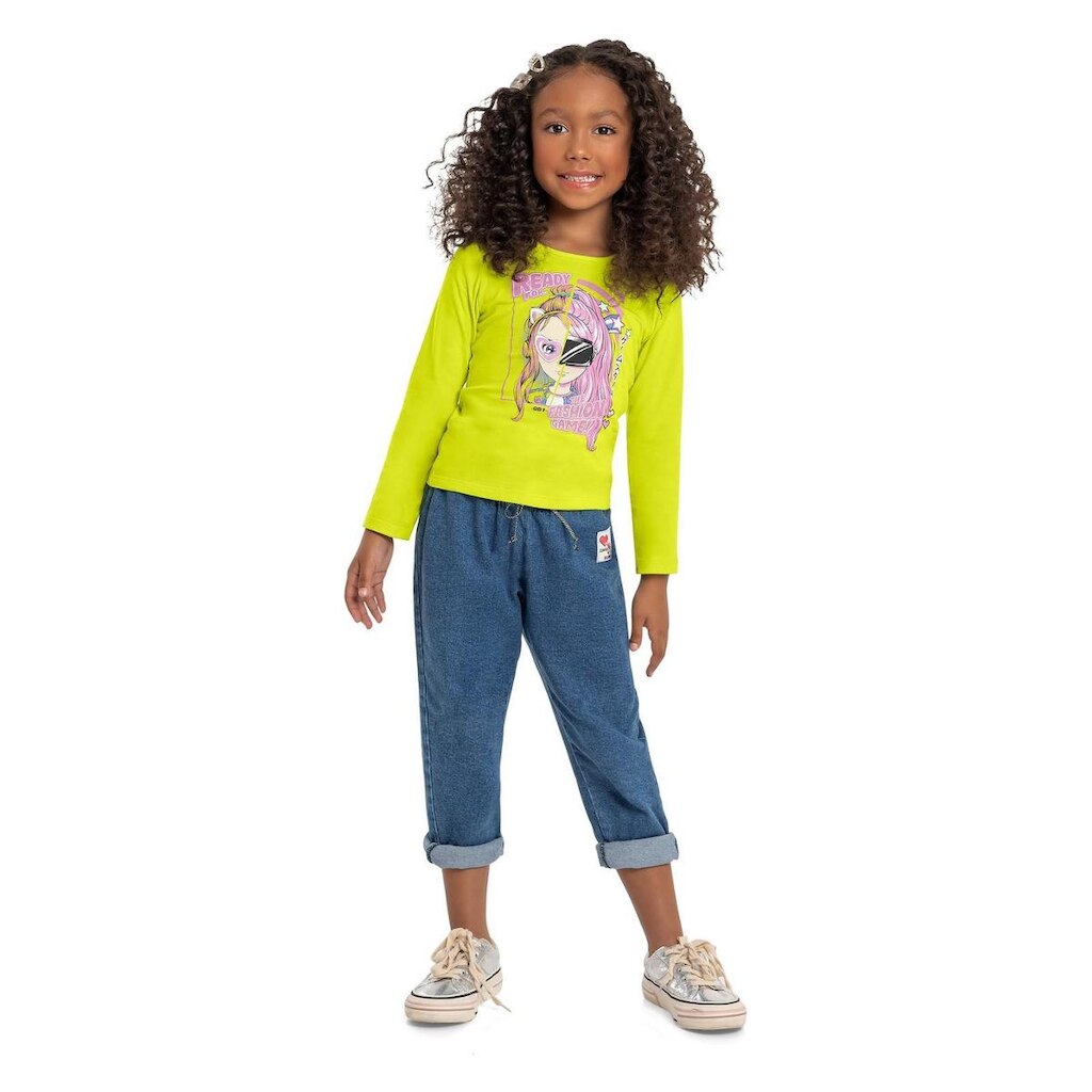 Blusa Infantil para Menina Quimby