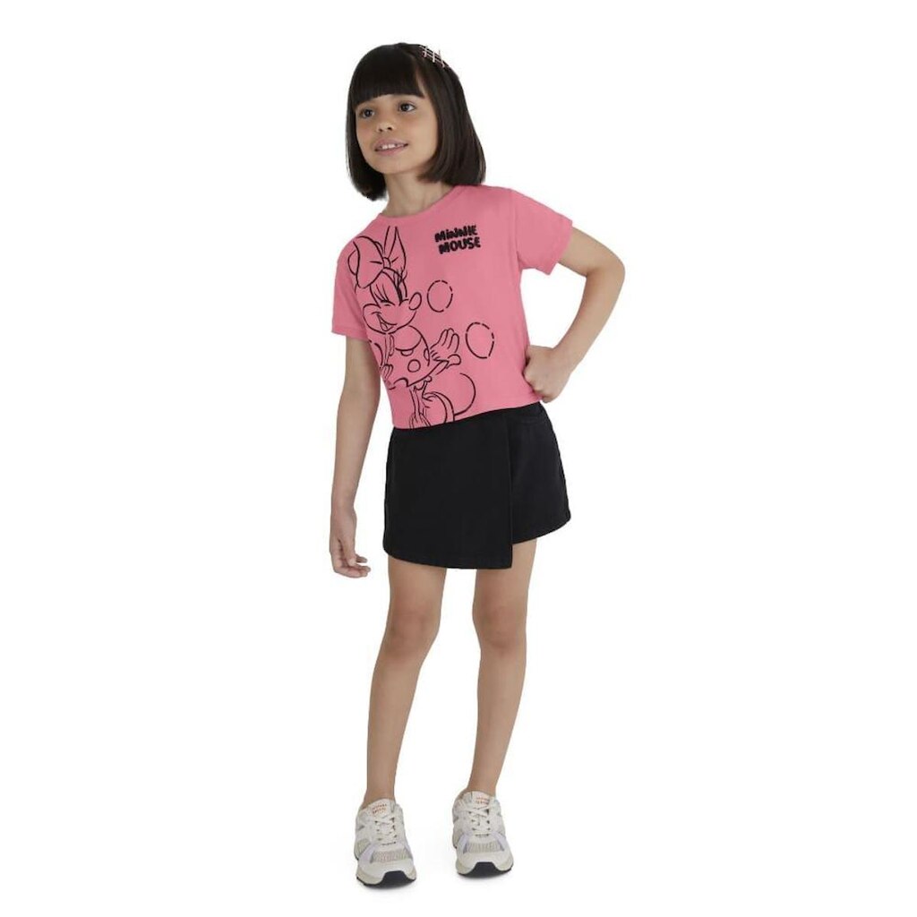 Blusa Infantil Verão Menina Minnie Mouse - Malwee