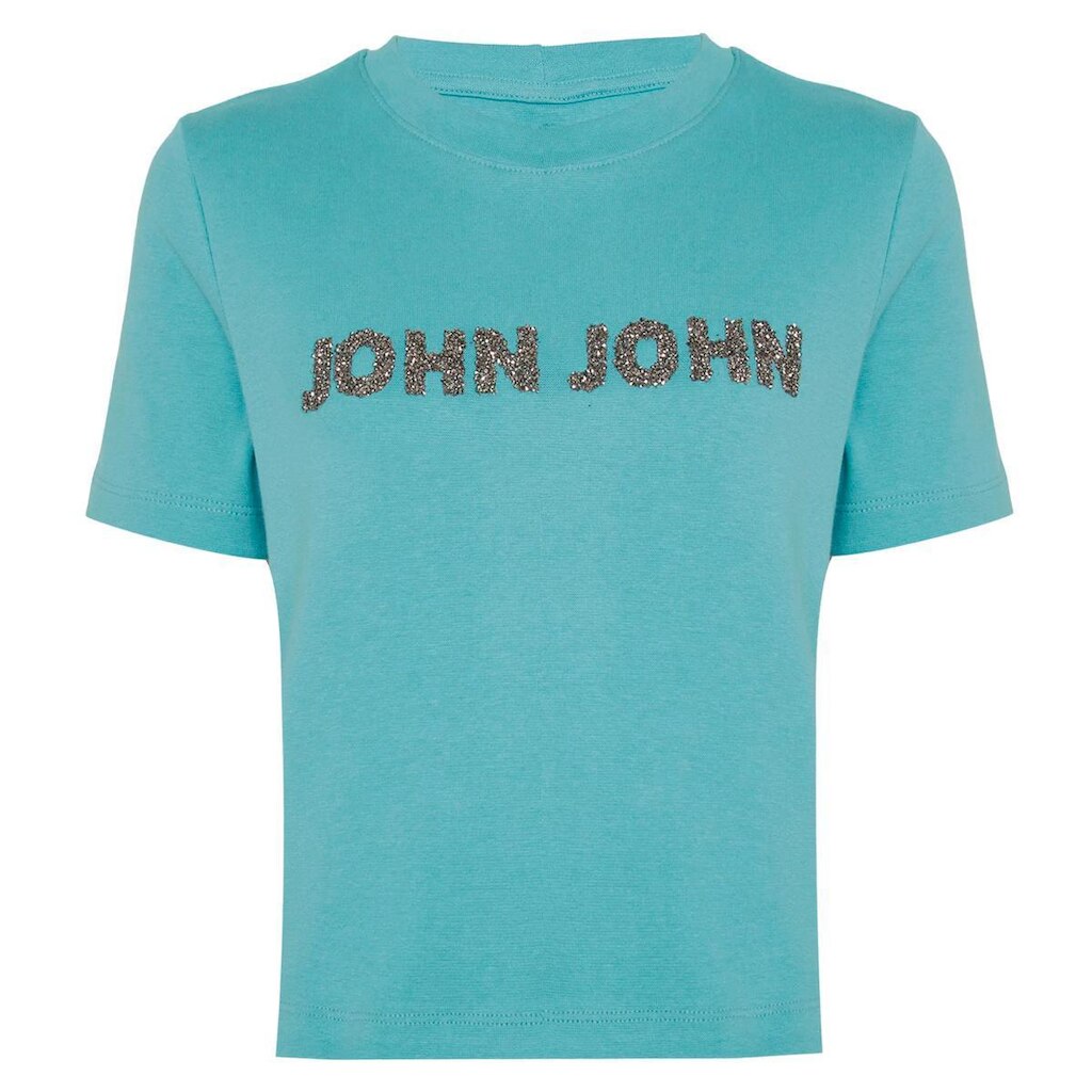 Blusa John John Azul Crystal JJ