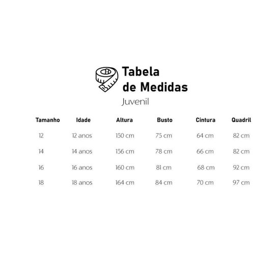 Blusa Juvenil Menina - - 52401-51 Tamanho:12;Cor: