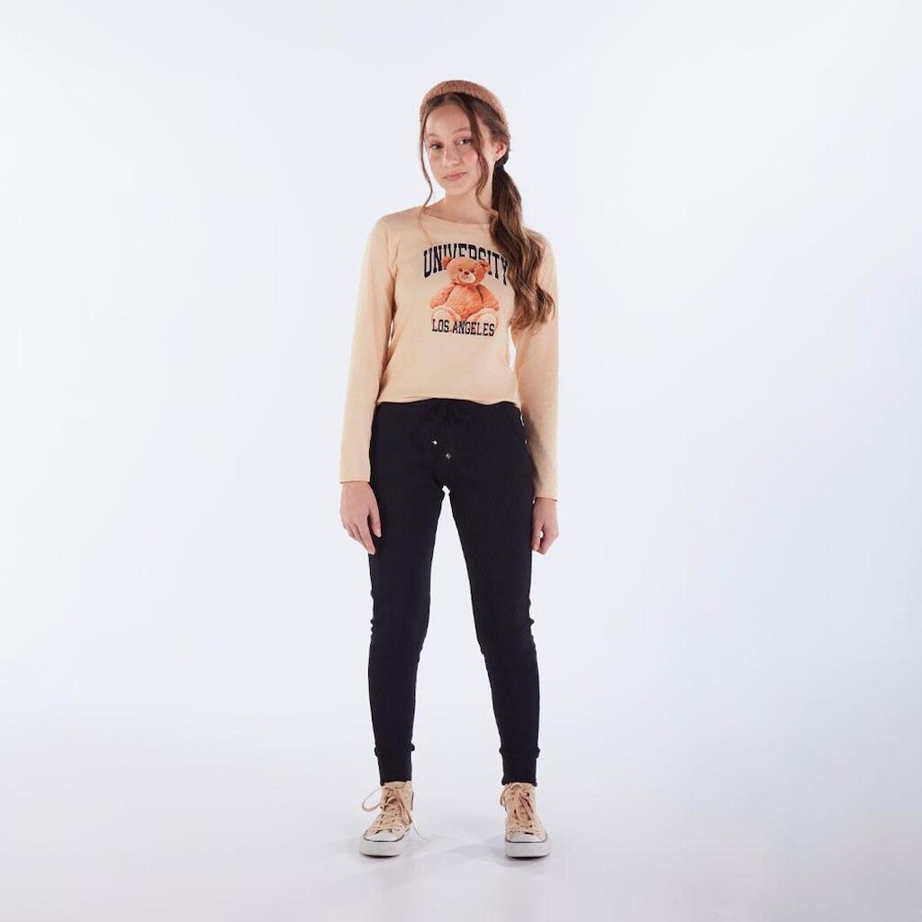 Blusa Juvenil Menina - Bege - 52910-1288