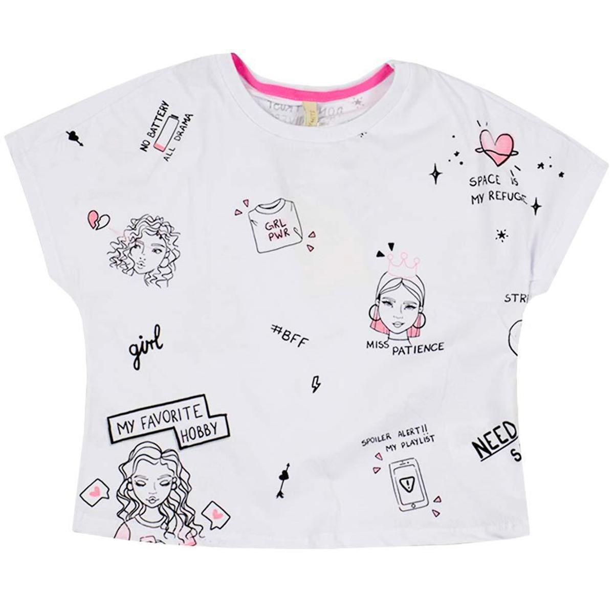 blusa branca lunender