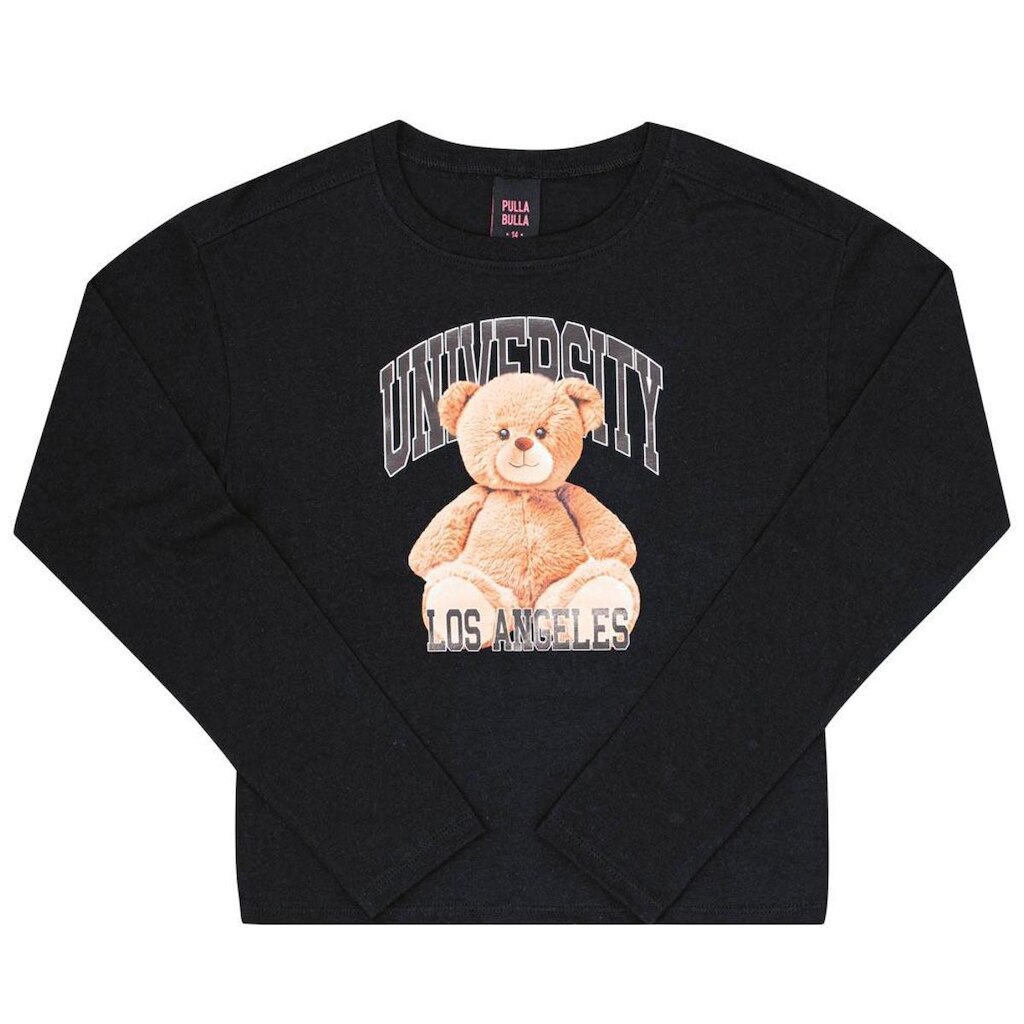 Blusa Juvenil Menina - Preto - 52910-51