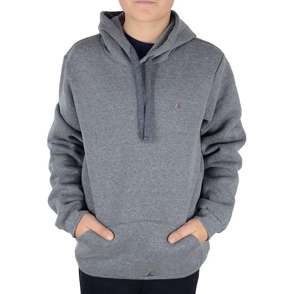 Blusa Juvenil Menino Applicato Cinza - BAS430
