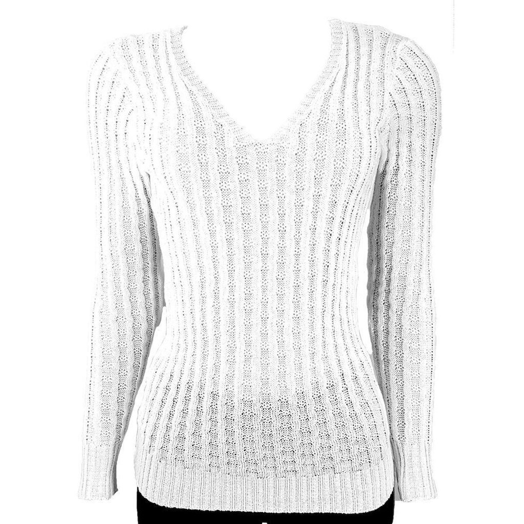 Blusa Katlen Tricot Canetran Decote V