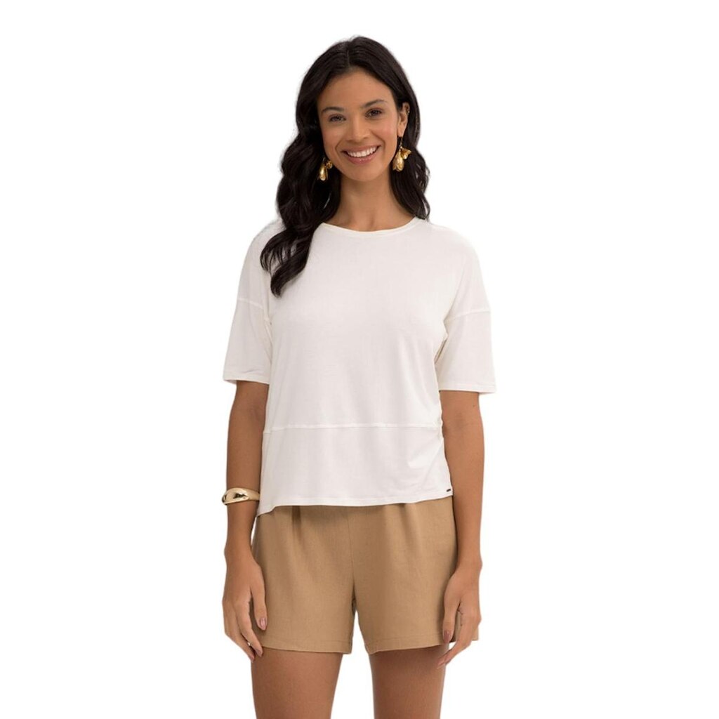 Blusa Lunender Malha Viscose Verde Tam. P