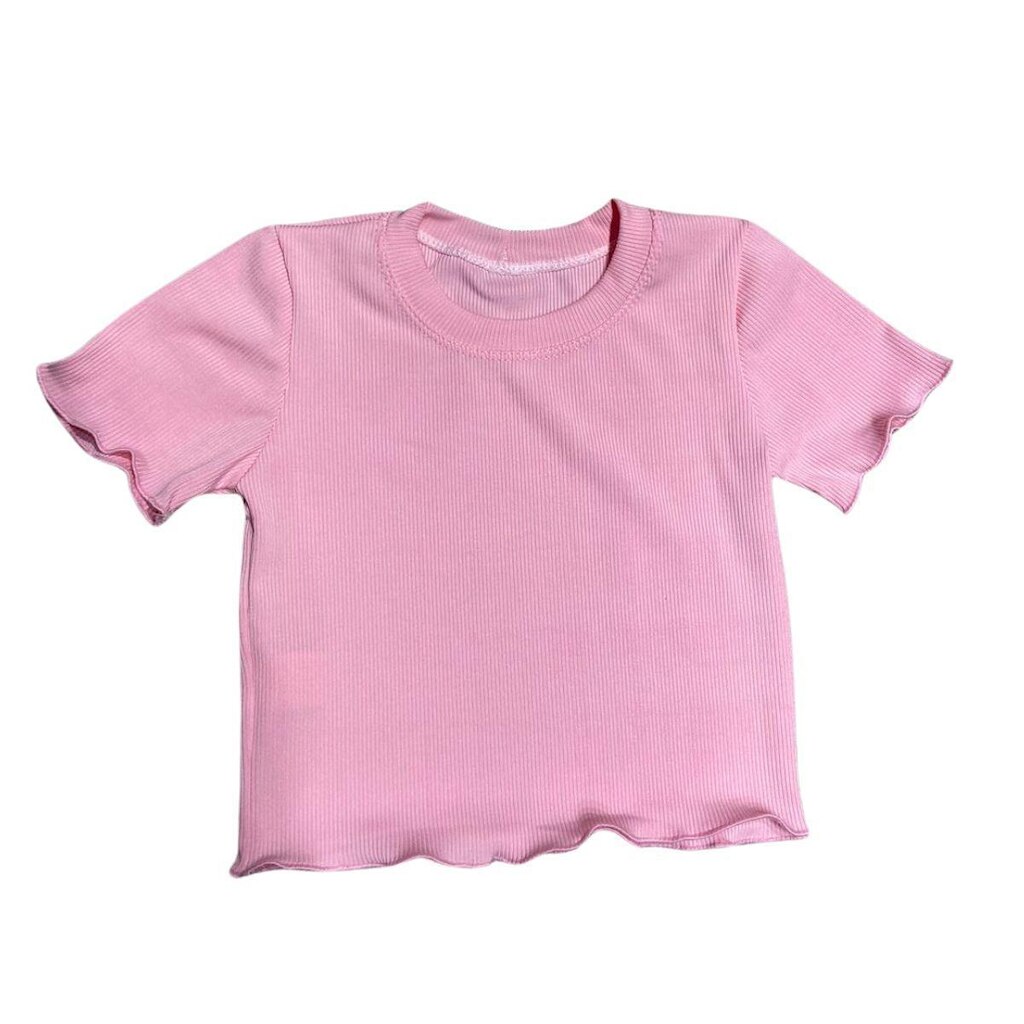 Blusa Magic Sky Manga Curta Básica Menina