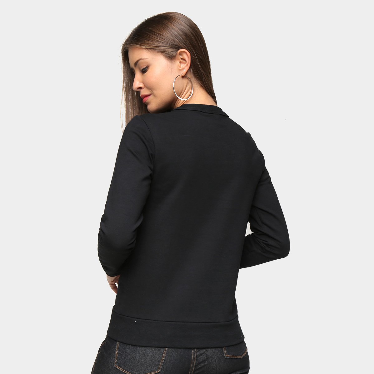 Blusa Malwee Básica Feminina - 1
