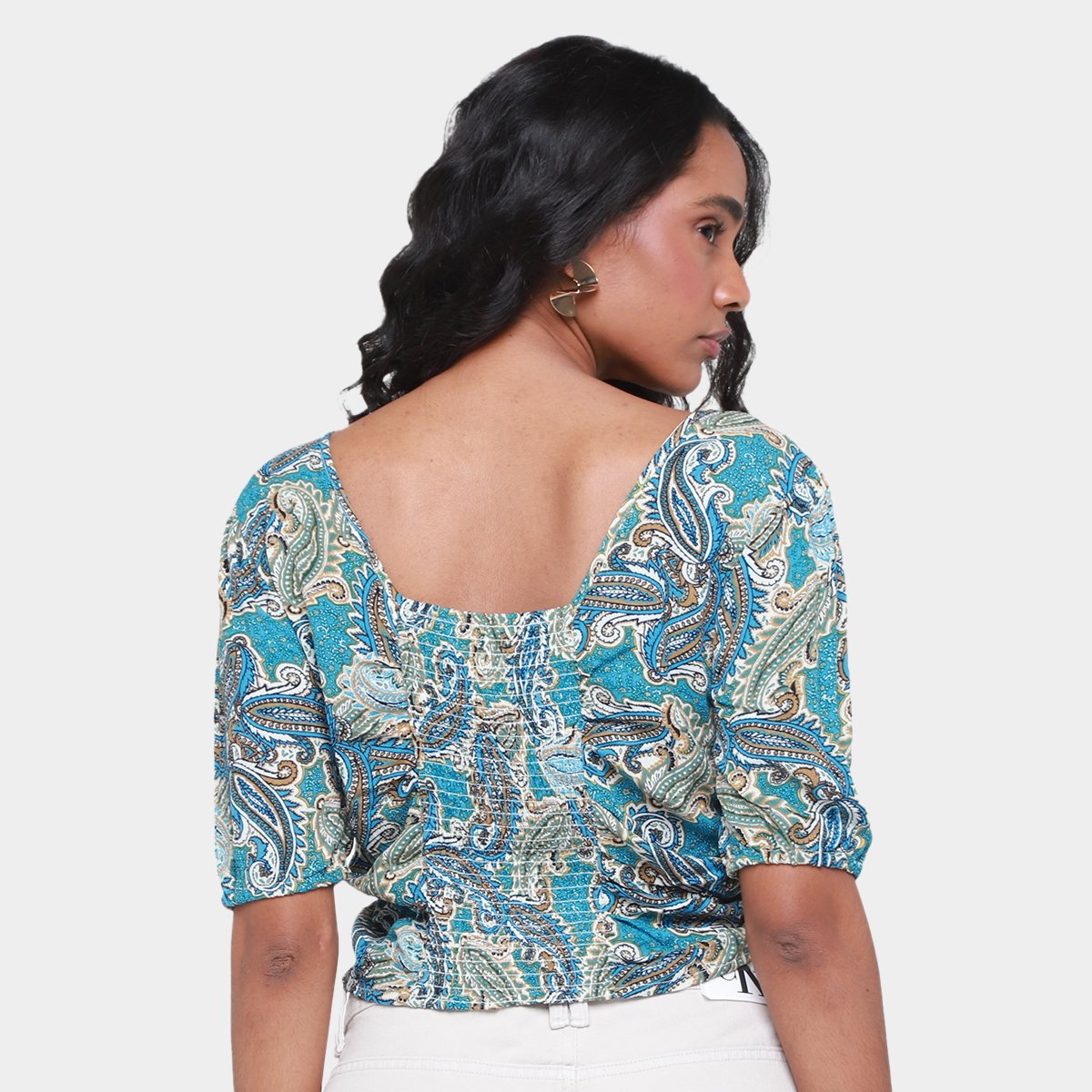 Blusa Malwee Básica Feminina - 1
