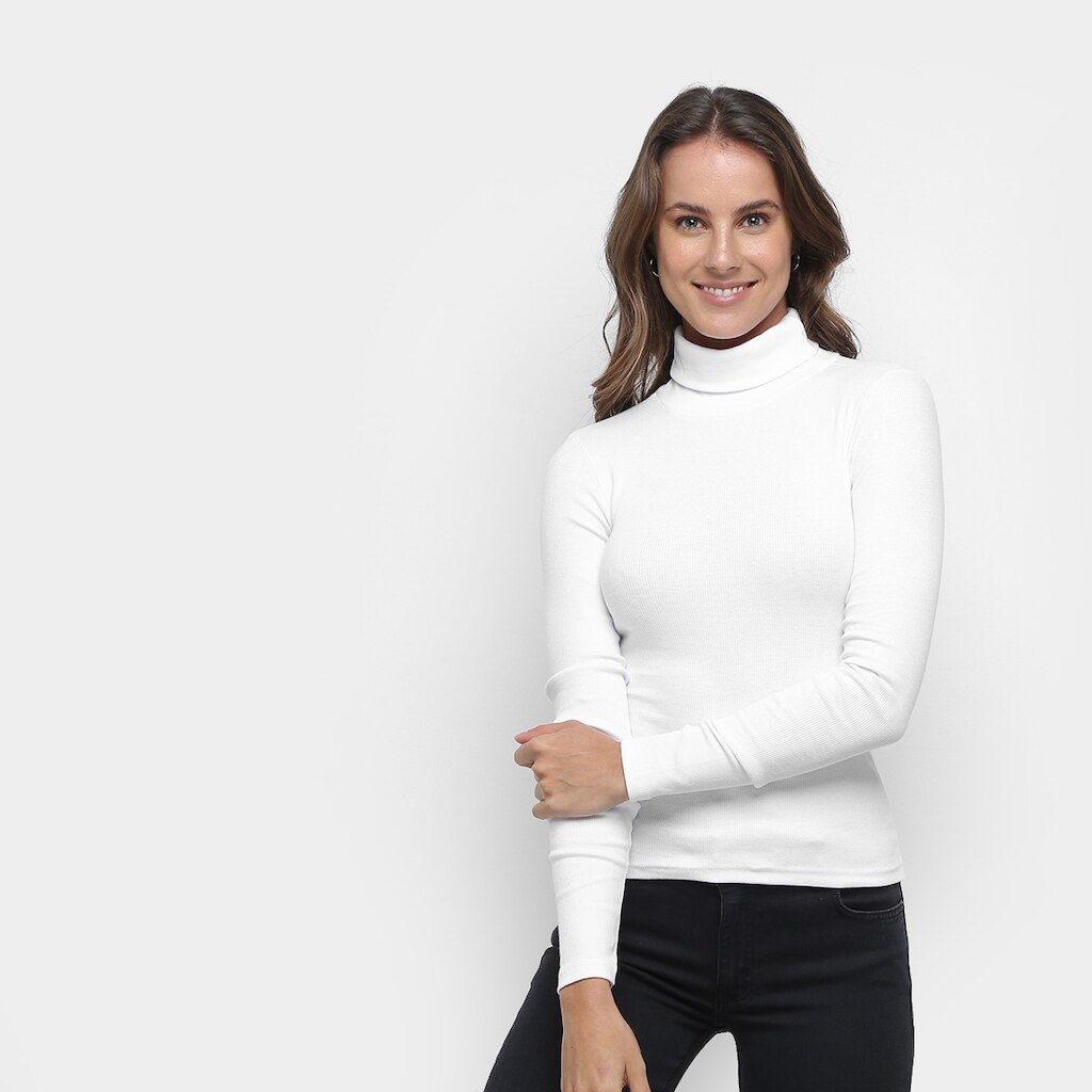 Blusa Malwee Gola Alta Feminina