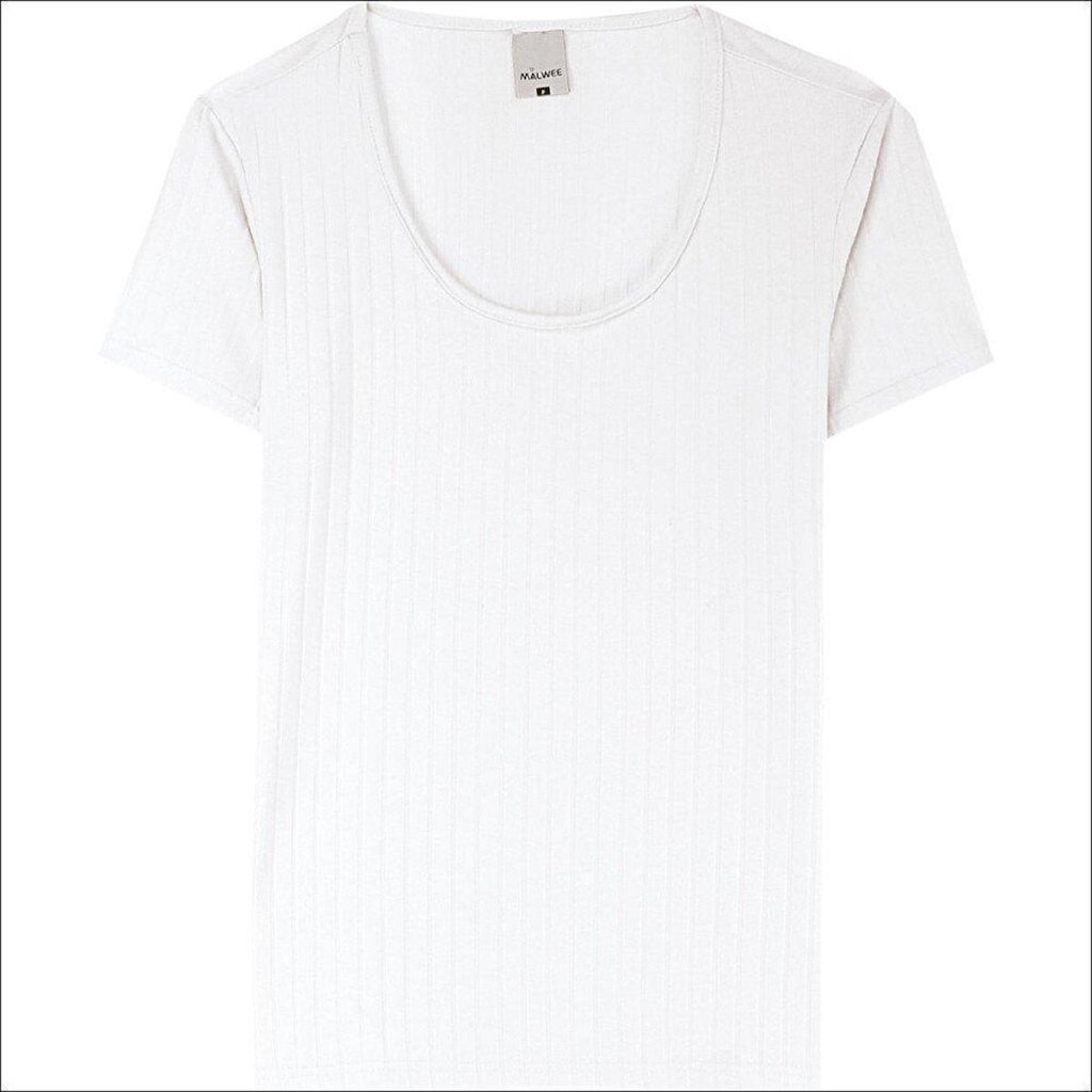 Blusa Malwee Manga Curta em Viscose