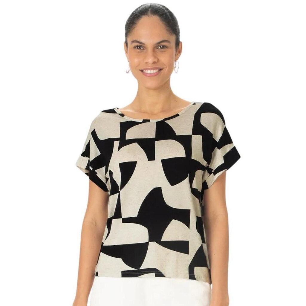 BLUSA MALWEE MANGA CURTA FEMININO