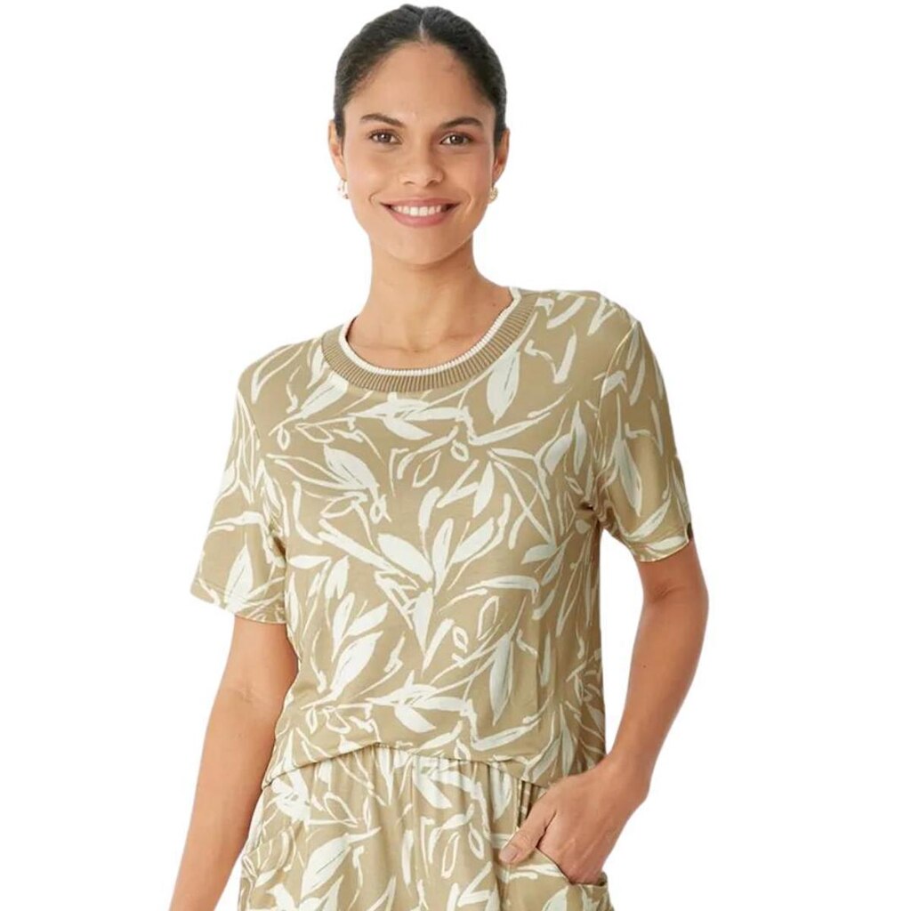 BLUSA MALWEE MANGA CURTA FEMININO