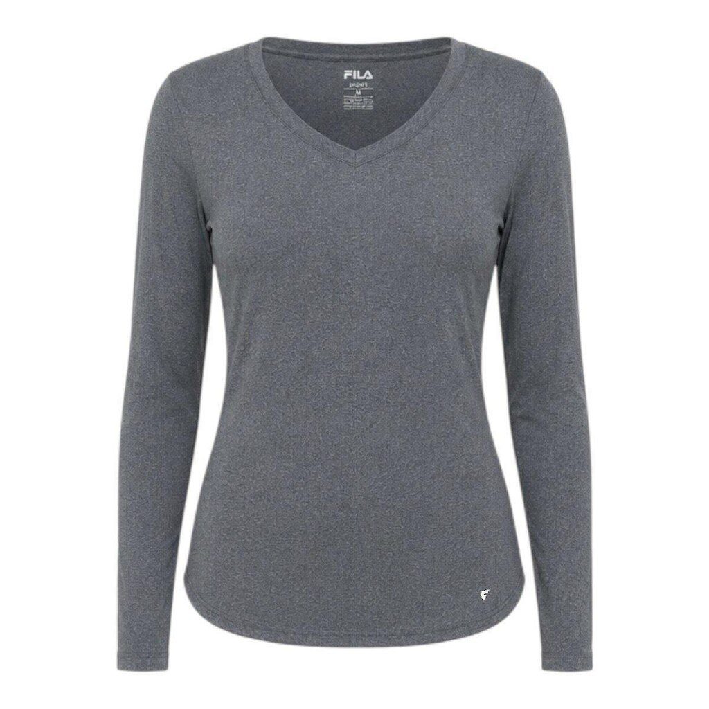 Blusa Manga Longa Fila Easy Training Crepe Flow Feminina
