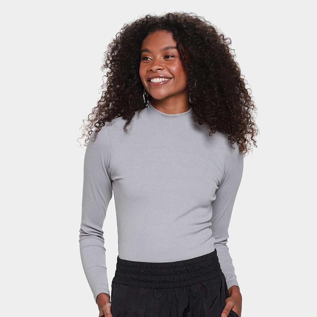 Blusa Manga Longa Fila Essentials Feminina