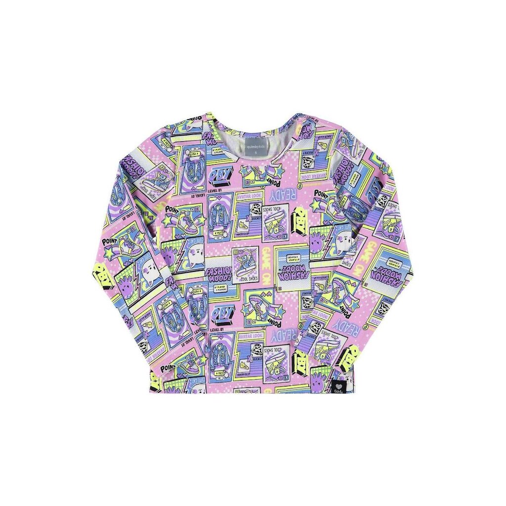 Blusa Manga Longa Infantil Quimby