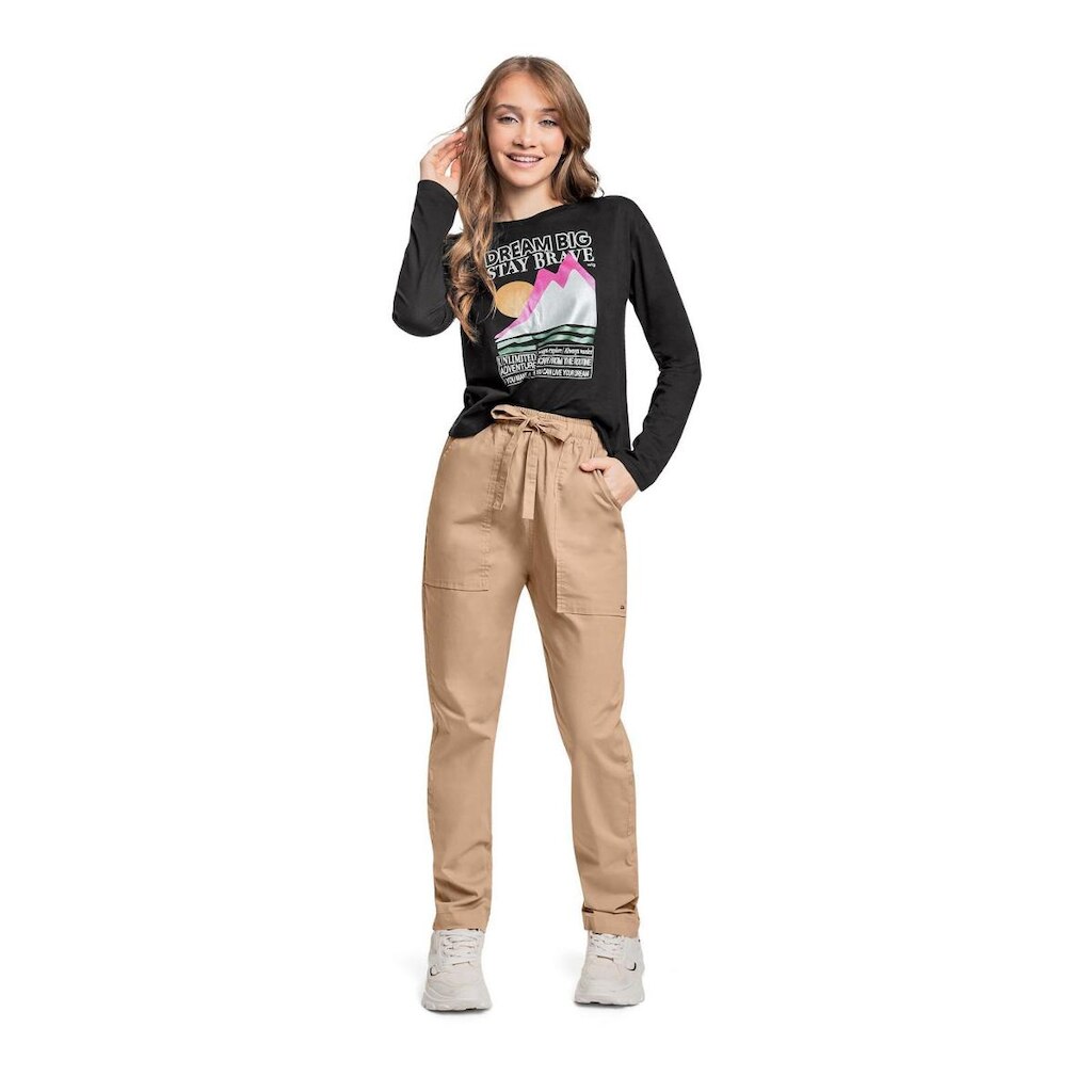 Blusa Manga Longa Juvenil em Meia Malha Gloss