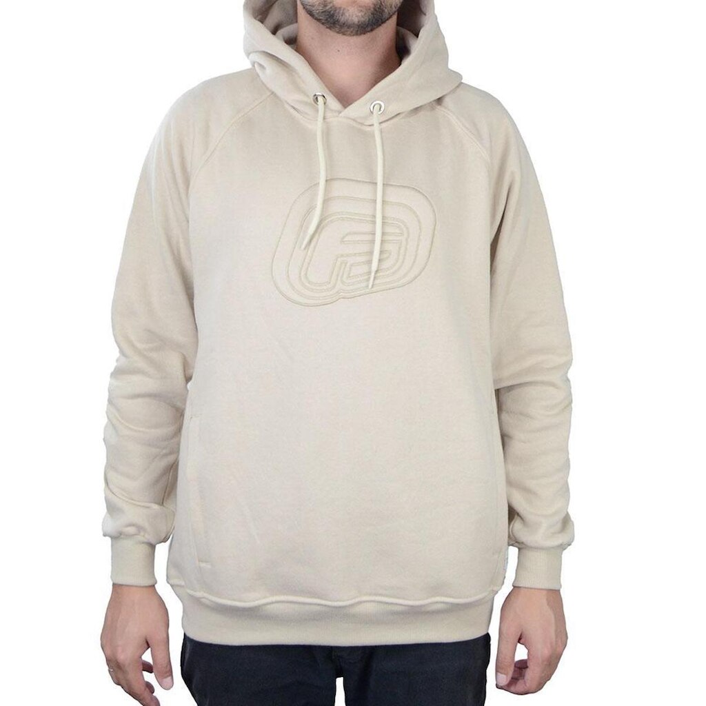 Blusa Masculina Freesurf Moletom Esp Logo Bege - 111007111