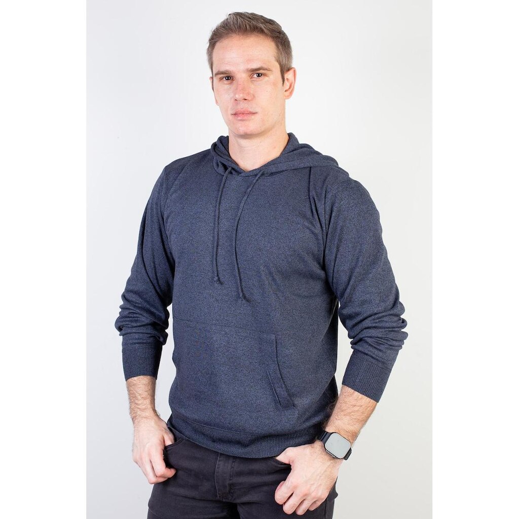Blusa masculina moletinho com capuz 90153
