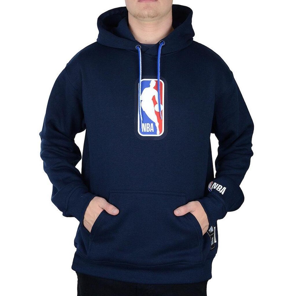 Blusa Masculina NBA Moletom Canguru Marinho - N1421