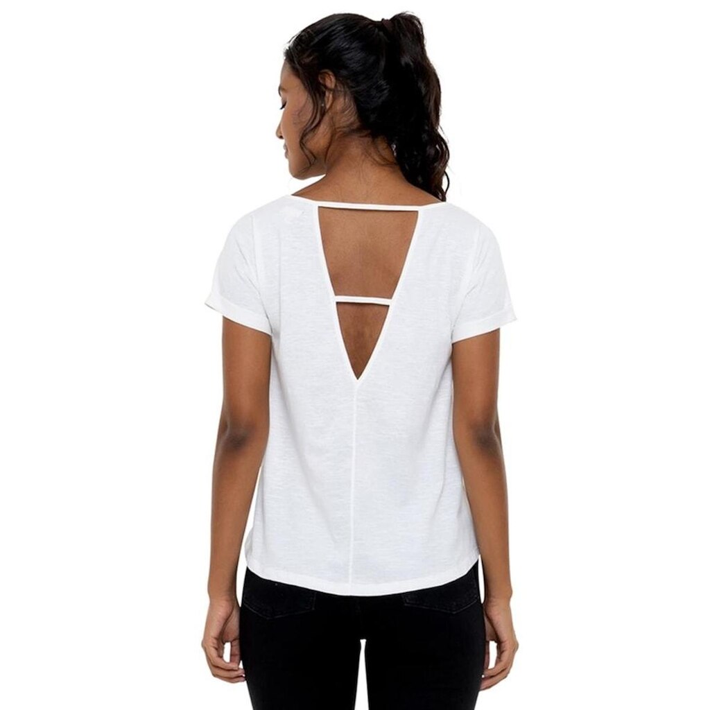 BLUSA M/C DREAMING WAVE - OFF WHITE - P