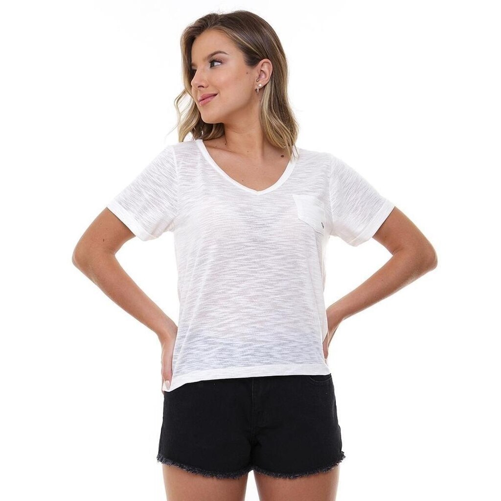 BLUSA M/C SUN - BRANCO - M