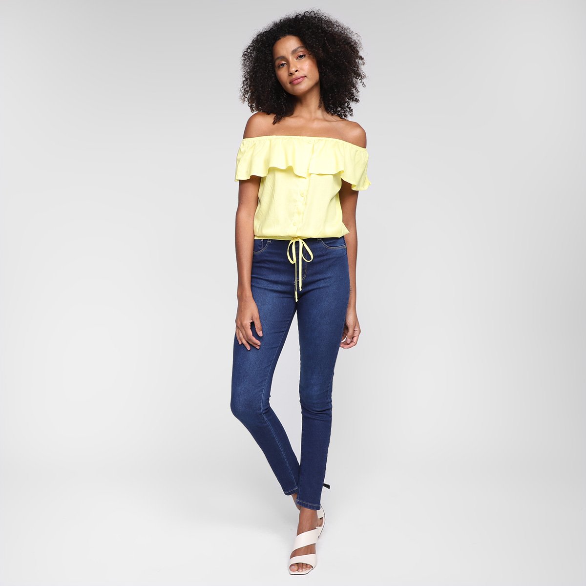 Blusa Mercatto Cropped Feminina - 3