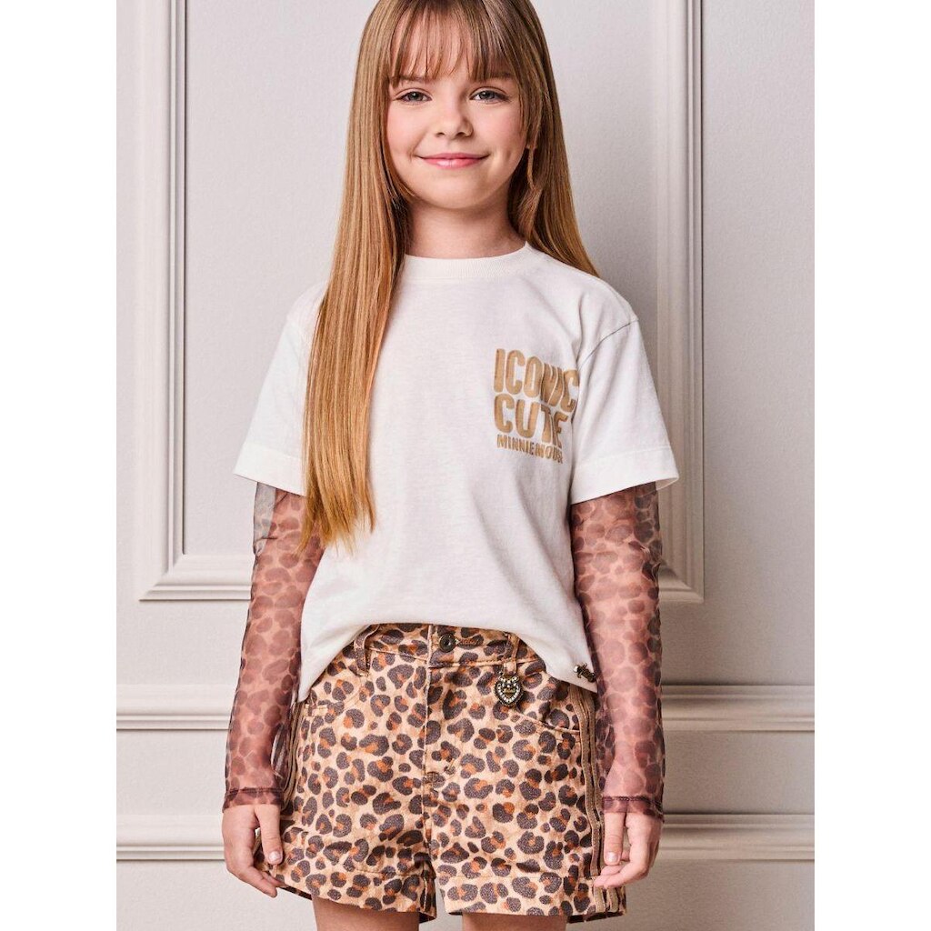 Blusa Minnie Iconic Cute Onça Animê