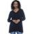 Blusa M/L Assimétrica B’Bonnie Ludy - Preto
