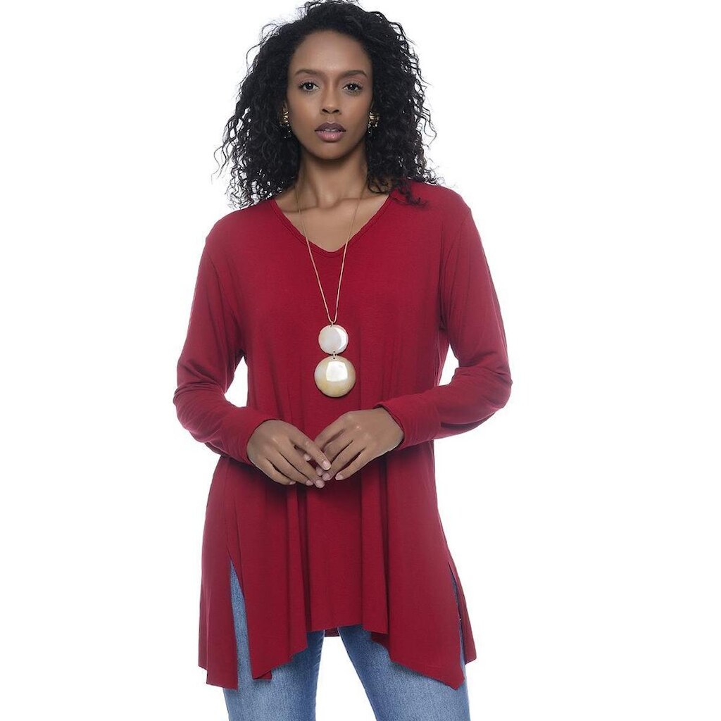 Blusa M/L Assimétrica B’Bonnie Ludy