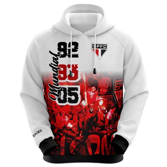 Blusa Moletom Sao Moletom Spfc Moletom São Paulo 23/24 Comissão