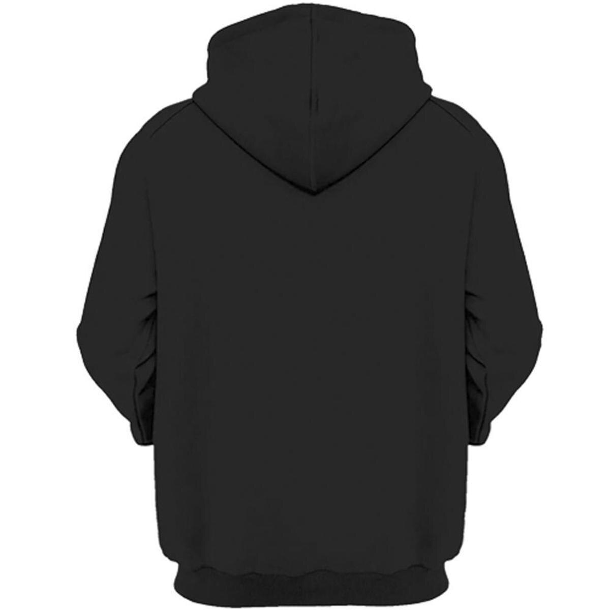 back moletom com capuz design